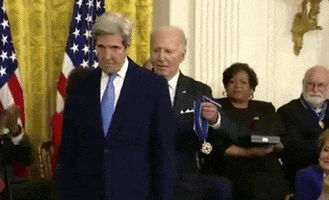 John Kerry Award GIF by GIPHY News