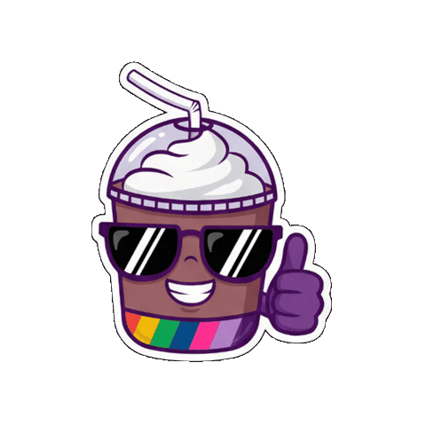 Iced Coffee Sticker by Socialpoint