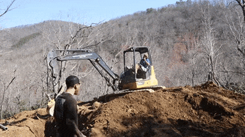 Digging Blue Collar GIF by JC Property Professionals