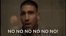 Punisher No No No No GIF