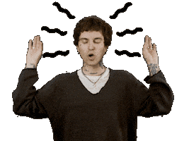 Om Namaste Sticker by Jutes