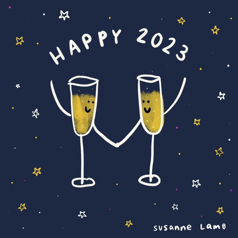 Celebrate Happy New Year GIF by Susanne Lamb