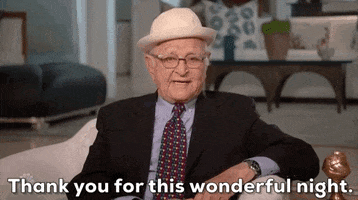Norman Lear Thank You GIF by Golden Globes