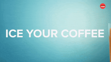 Iced Coffee Summer GIF by BuzzFeed