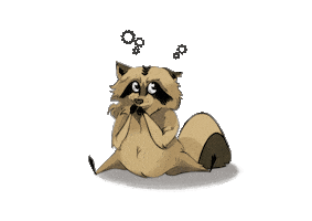 Thinking Illustrator Sticker