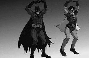 batman and robin dancing GIF