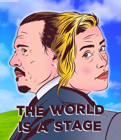Amber Heard Illustration GIF by PEEKASSO - Find & Share on GIPHY