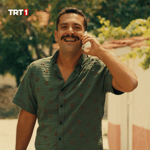 Happy Phone Call GIF by TRT