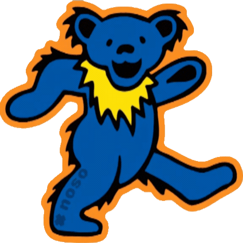 Deadhead Noso Sticker by nosopatches