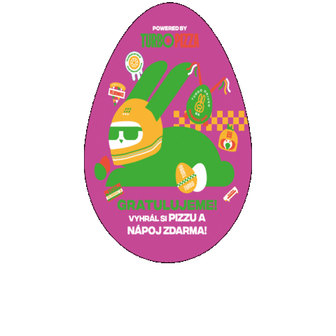 Sticker by TURBO PIZZA