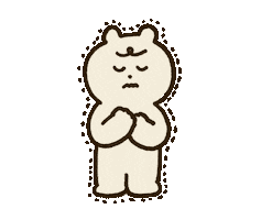 Bear Sticker by sasakinana