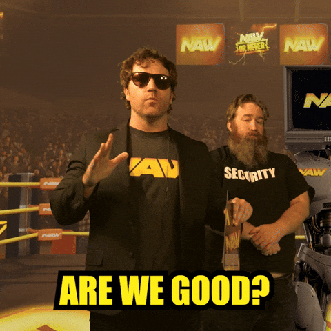 Nearly Average Wrestling GIF