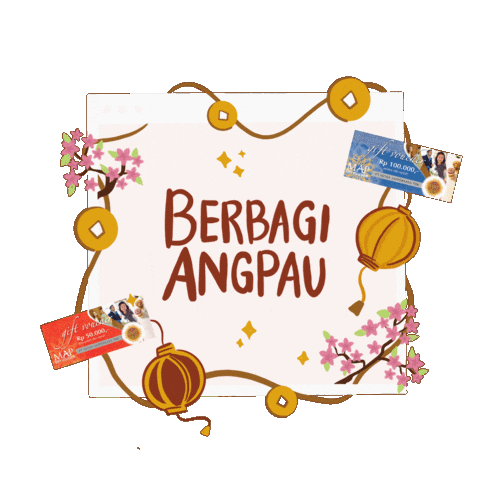 MAP Gift Voucher Sticker
