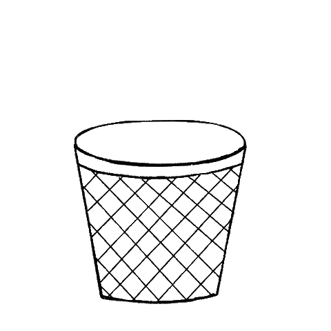 Garbage Sticker by Dirty Alchemy