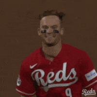 Major League Baseball Popcorn GIF by Cincinnati Reds