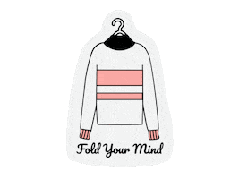 Fold Your Mind Sticker