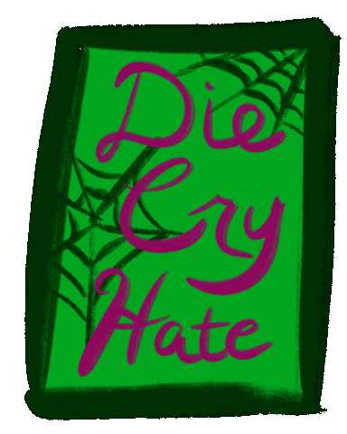 Cry Die Sticker