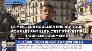 Yannick Jadot Macron GIF by 2022 l'écologie