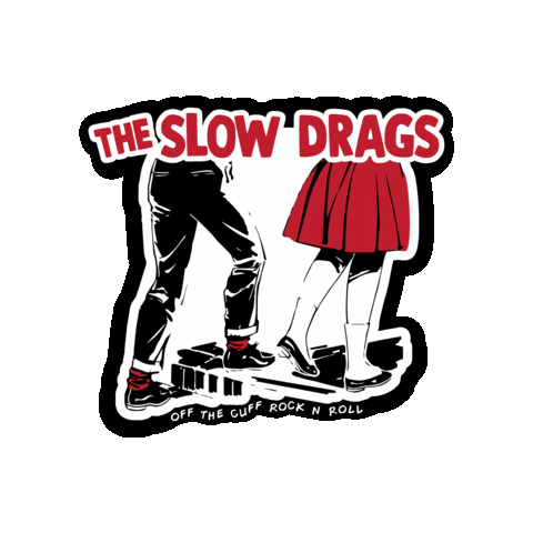 Rock And Roll Sticker by Shook Boys