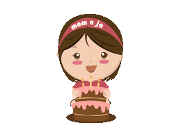 Happy Birthday Party Sticker by Mom n Jo