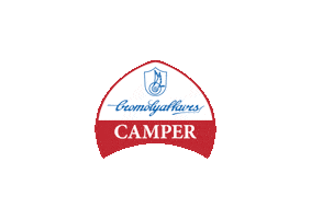 Camper Sticker by Peonfx