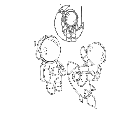 Endonauta Sticker