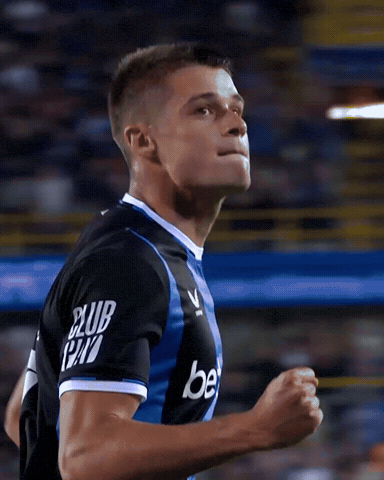 Blauw-Zwart GIF by Club Brugge