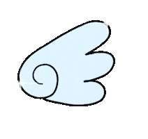 Happy Angel Sticker