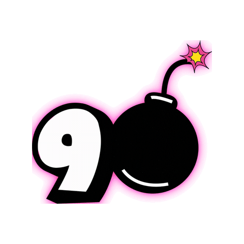 90S Anni 90 Sticker by La Nave 90