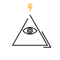 Evil Eye Lightning GIF by Jeremy Christensen