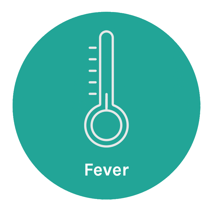 Signs Fever Sticker by Leukaemia Care