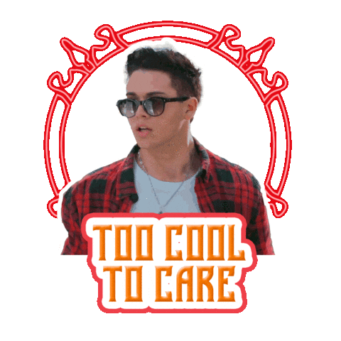 Too Cool To Care Zane Sticker by Gormiti - The New Era