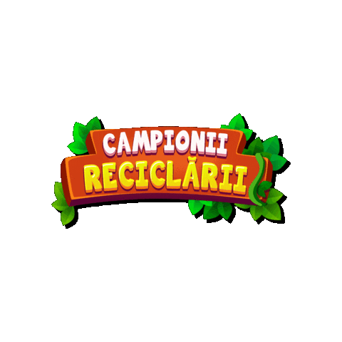 Campionii Reciclarii Sticker