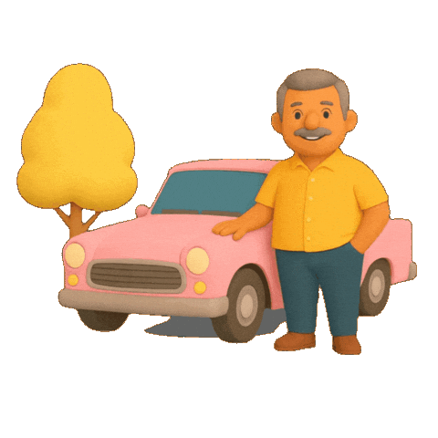 Happy Truck Sticker by CARS (Charitable Adult Rides & Services)