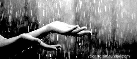 feel real black and white GIF