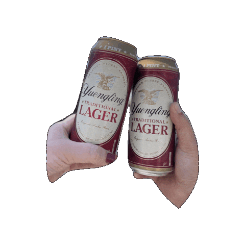Cheers Sticker by Yuengling