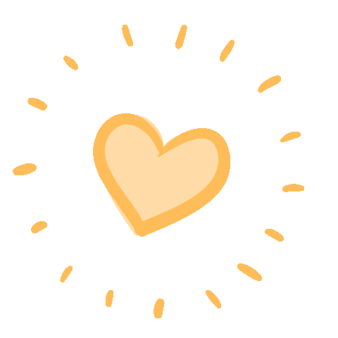 In Love Corazon Sticker by RadLove Nutrition