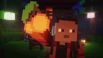 Check It Out Take This GIF by Minecraft