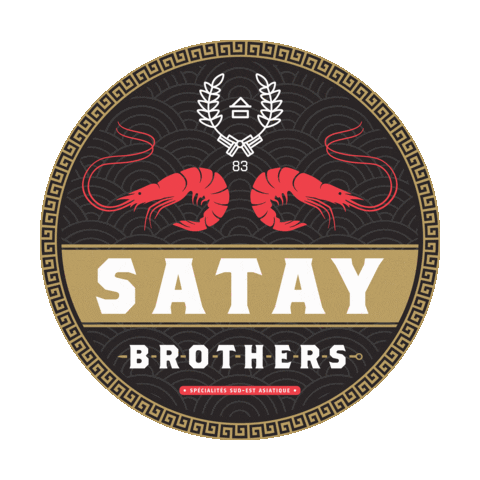 Satay Logo Sticker by Satay Brothers