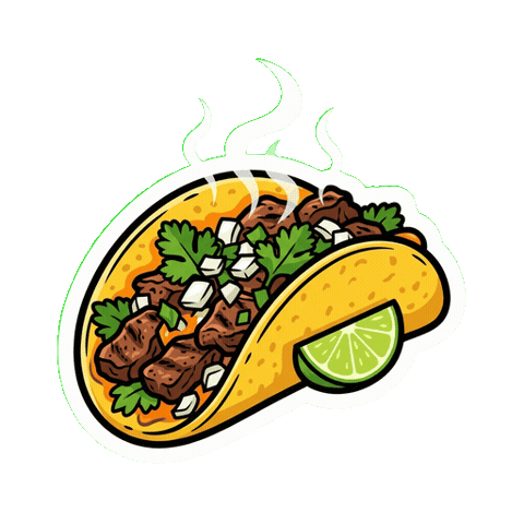 Tacos del Patrón Sticker