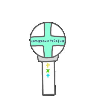 Moa Lightstick Sticker