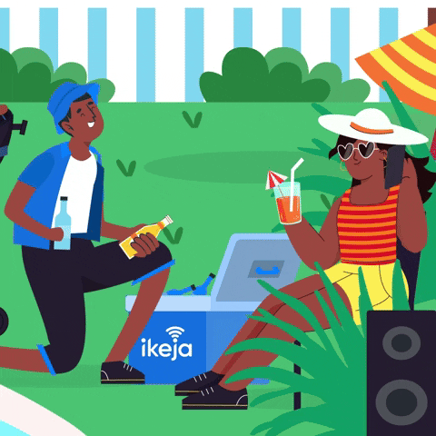 Party Summer GIF by ikeja