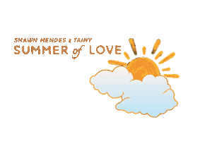 Summer Of Love Sol Sticker by Shawn Mendes