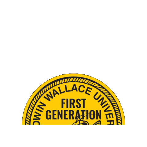 Yellow Jacket First Gen Sticker by Baldwin Wallace University