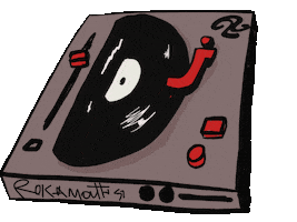 Hip Hop Party Sticker