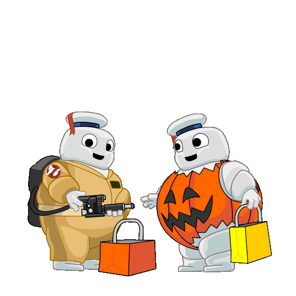 Trick Or Treat Halloween Sticker by Ghostbusters