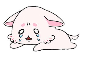 Sad Dog Sticker by BG OUTLET