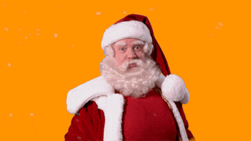 Santa Claus Christmas GIF by benniesolo