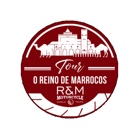 Adventure Freedom Sticker by R&M Motorcycle | World Tours