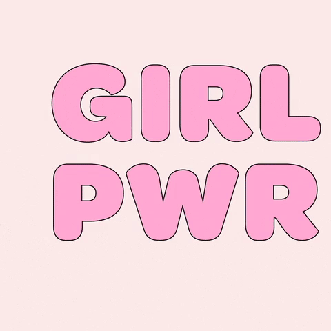 Girl Power Sticker for iOS & Android